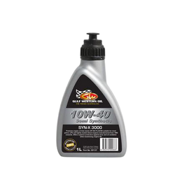 10W40 Engine Oil NZ – Gulf Western Syn-X 3000 (Part 30137)