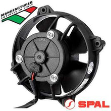 Load image into Gallery viewer, SPAL Thermo Puller Fan - 4.0&quot; Straight Paddle 12V - 147CFM - 3.0Amps, (EF3571)
