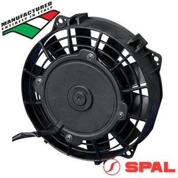 SPAL Thermo Puller Fan - 6.5" Straight 12V - 313 CFM - 5.0Amps, (EF3602)