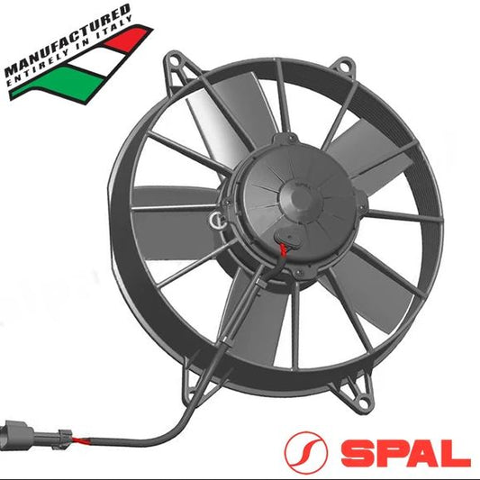 SPAL Thermo Pusher Fan - 10" Straight 24V - 1097 CFM - 5.3Amps, (EF3614)