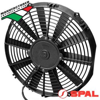 SPAL Thermo Puller Fan - 12" Straight 12V - 1097 CFM - 10.0Amps, (EF3506)