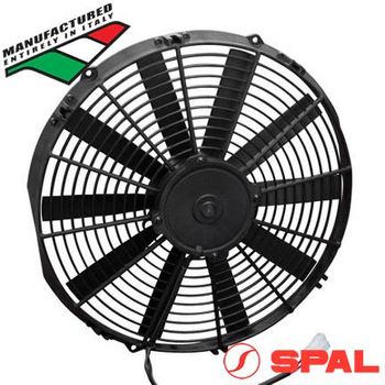 SPAL Thermo Puller Fan - 14" Straight 24V - 1295 CFM - 5.0Amps, (EF3549)