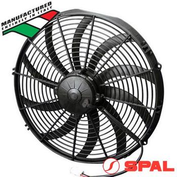 SPAL Thermo Puller Fan - 16" Skew 24V - 1776 CFM - 7.0Amps, (EF3544)