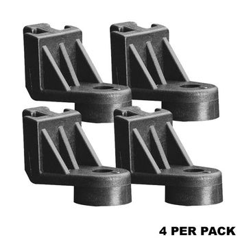 SPAL Fan Mounting Bracket - Straight Raised Profile 4mm - Pack of 4, (EF3521)