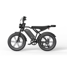 Load image into Gallery viewer, Zerogo V8 Fatbike Electric Mountain Bike 250W 48V 15Ah | Dual Suspension 20x4” Tires, 7-Speed, Hydraulic Disc Brakes