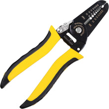 Load image into Gallery viewer, 10–22 AWG Wire Stripper &amp; Cutter – Multifunctional Electrician Pliers for Auto &amp; Electrical Repair