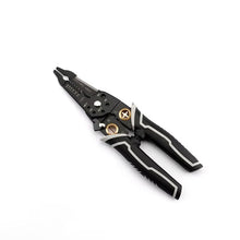 Load image into Gallery viewer, 8&quot; Multifunctional Electric Wire Stripper &amp; Crimping Tool – Manganese Steel Cable Cutter with TPR Handle