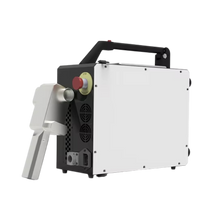 Load image into Gallery viewer, Portable spray gun with a white body and black handle on a white background