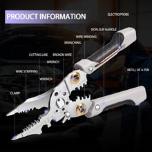 Load image into Gallery viewer, Wire Stripper – 21-in-1 Multifunction Stripping &amp; Crimping Pliers With Electricity Measurement