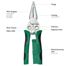 Load image into Gallery viewer, Multifunction Wire Stripper – 8-in-1 Electronic Wire Strippers with Power Measurement Function