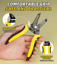 Load image into Gallery viewer, 10–22 AWG Wire Stripper &amp; Cutter – Multifunctional Electrician Pliers for Auto &amp; Electrical Repair
