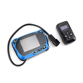 Diesel Air Heater Monitor LCD w/ Remote Controller for 12V/24V 5KW/8KW Diesel Parking Heaters – Real-Time Monitoring, Remote Control & Easy Setup