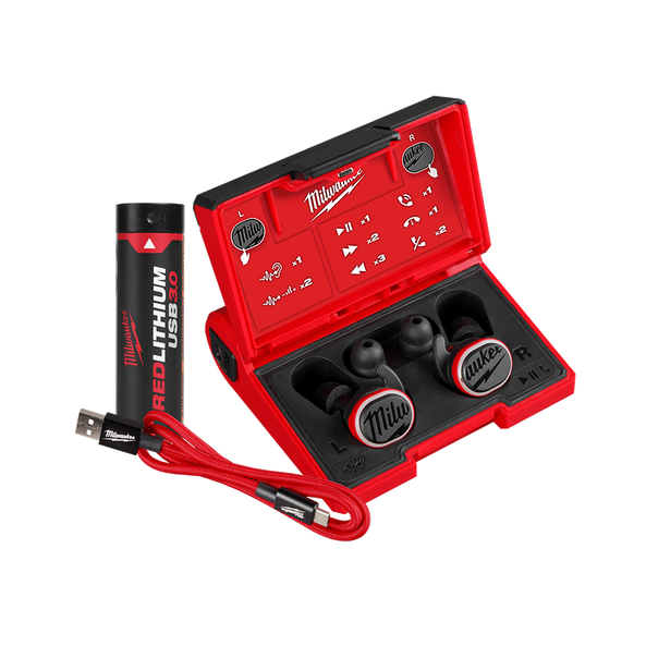 REDLITHIUM USB Bluetooth Headphones 3.0Ah Kit
