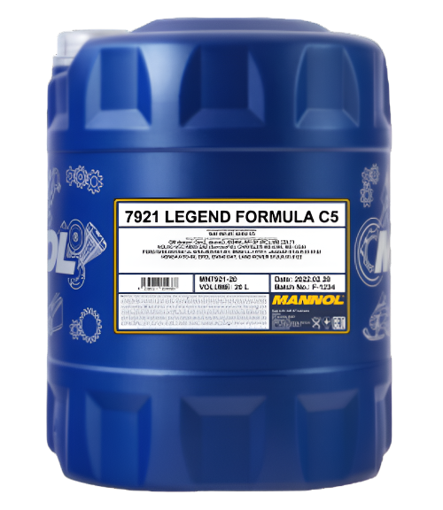 Legend Formula C5 0W-20 PAO + Ester Engine Oil 20L