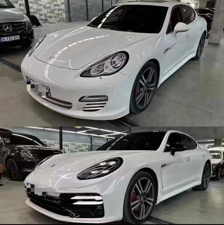 Porsche Panamera 971 GTS style front bumper side view