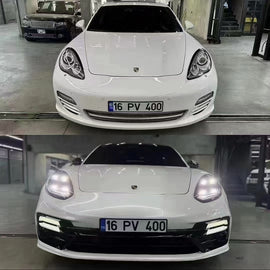 Porsche Panamera 970 to 971 GTS front bumper conversion kit