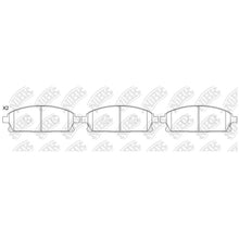Load image into Gallery viewer, XP DB1333 = PN2389 Front Pads For Honda Infiniti Nissan