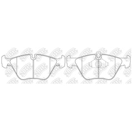 Front Brake Pads For BMW Rover - XP DB1522 PN0027