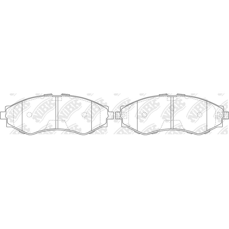 Front Brake Pads For Chevrolet Holden Suzuki