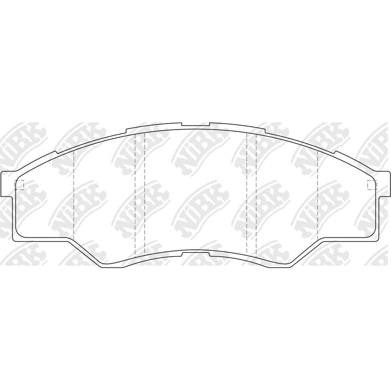 Front Brake Pads For Toyota NHC1409 =PN1801