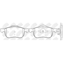 Load image into Gallery viewer, Front Pads For Volvo NHC1472 =PN0137