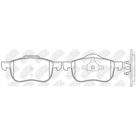 Front Pads For Volvo NHC1472 =PN0137