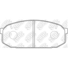 Load image into Gallery viewer, Front Brake Pads For Mazda NHC885 =PN5300