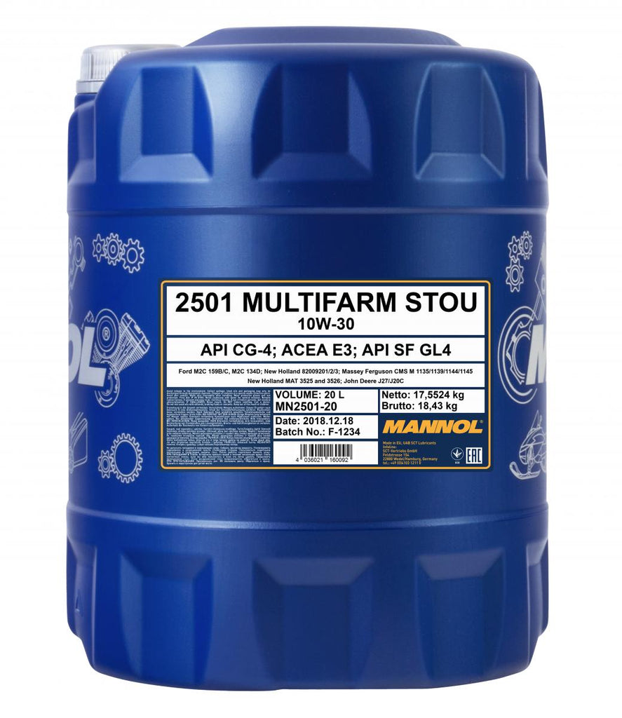 Multi UTTO WB 101 20L Universal Tractor Oil
