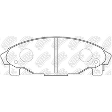 Load image into Gallery viewer, Front Brake Pads For Daihatsu - NHC904 =PN6340