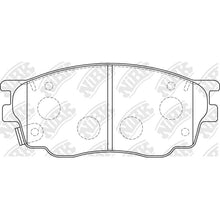 Load image into Gallery viewer, Front Brake Pads For Mazda - XP DB1682 PN5483