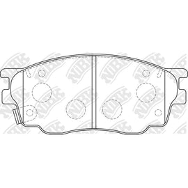 Front Brake Pads For Mazda - XP DB1682 PN5483