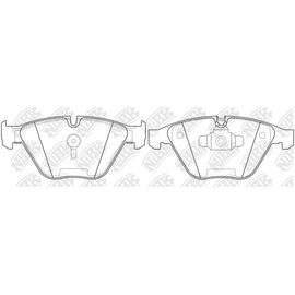 Front Brake Pads For BMW TECHSTOP DB2194 PN0518