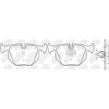 Load image into Gallery viewer, Rear Brake Pads For BMW Land Rover - TECHSTOP DB1397 PN0225