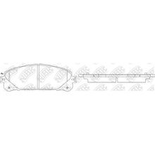 Load image into Gallery viewer, Front Brake Pads For Lexus Subaru Toyota - TECHSTOP DB2004 PN1845