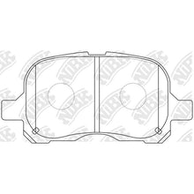 Load image into Gallery viewer, Front Brake Pads For Toyota Corolla - TECHSTOP DB1392