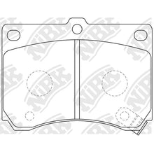 Load image into Gallery viewer, Front Brake Pads For Ford Mazda - TECHSTOP DB1177 PN5230