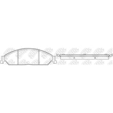 Load image into Gallery viewer, Front Brake Pads For Ford BREMTEC BT1308 PN0826