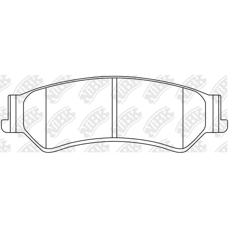 Rear Brake Pads For Ford BREMTEC BT2016 =PN60001