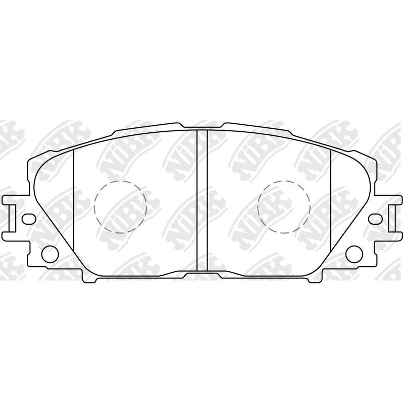 Front Brake Pads For Toyota - TEMB DB1820 PN1508
