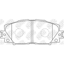 Load image into Gallery viewer, Front Brake Pads For Toyota - TEMB DB1820 PN1508
