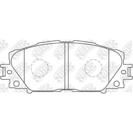 Front Brake Pads For Toyota - TEMB DB1820 PN1508
