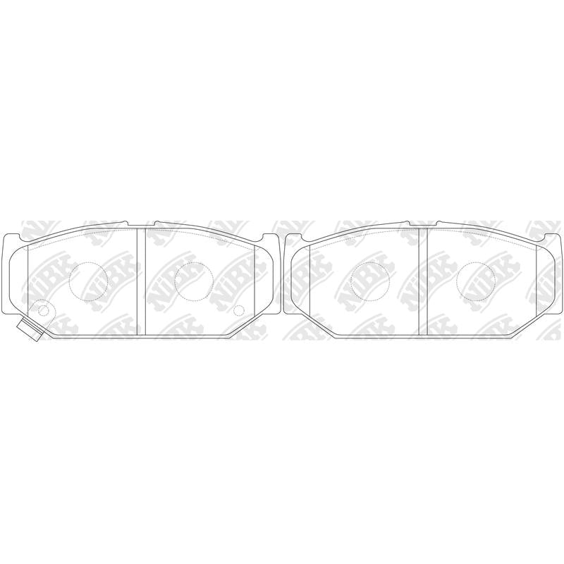 Front Brake Pads PN9529 For Suzuki