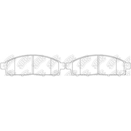 Front Pads For Mitsubishi Nissan TEMB DB1774 PN3809