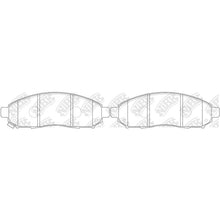 Load image into Gallery viewer, Front Pads For Nissan Suzuki TEMB DB1835 PN2517