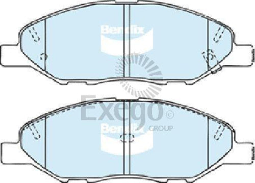 Front Brake Pads PN2452 For Mazda Nissan Mitsubishi