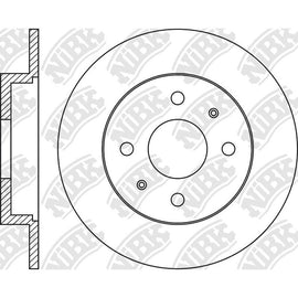RN1923 Rear Rotor 1pc For Mitsubishi