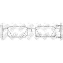 Load image into Gallery viewer, BREMTEC BT2181 = PN9808 Rear Pads For Suzuki Nissan