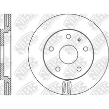 Load image into Gallery viewer, RDA7197 RN1083V Front Rotor 1pc For Audi Skoda Volkswagen