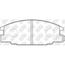 Load image into Gallery viewer, Front Pads For Isuzu Opel DB1116XP PN4196
