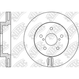 RN1514V Front Rotor 1pc For Mazda